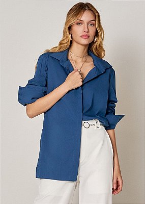 Camisa Tricoline Deise Marinho
