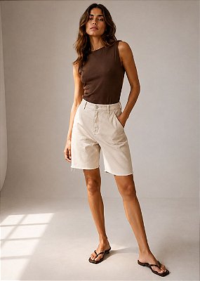 Bermuda Sarja Over Leandra Cru