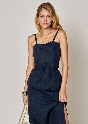 Blusa Peplum Carla Marinho