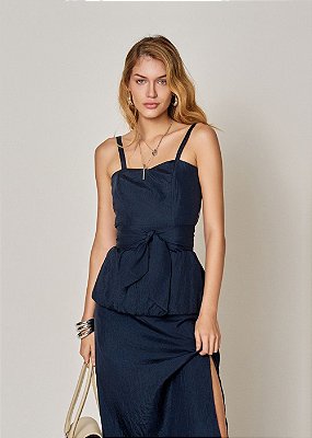 Blusa Peplum Carla Marinho