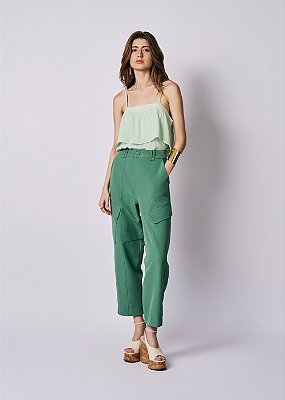 Calça Sarja Gabriela Verde