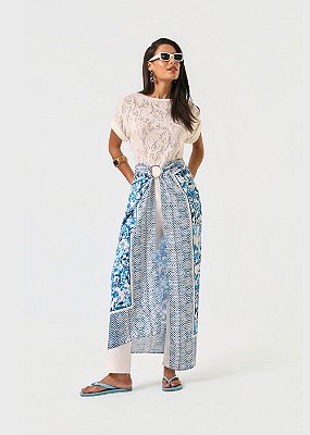 Panô Acetinado Estampado Fabiana