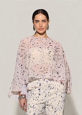 Blusa Chiffon Olívia Estampada