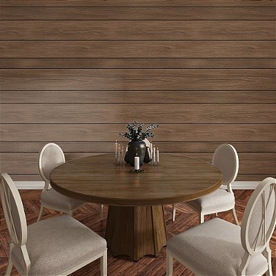 Papel de Parede Madeira Ripado