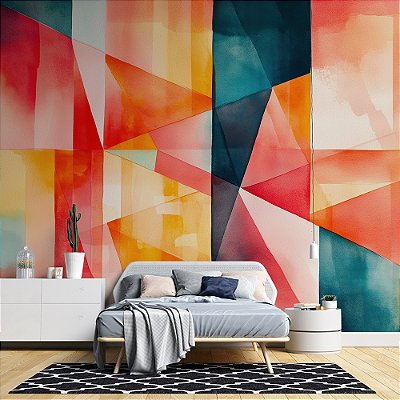 Papel de Parede Formas Pastéis