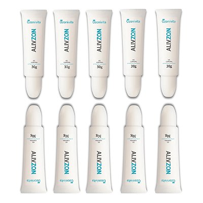 Alivzon 30g: Kit com 10 Unidades