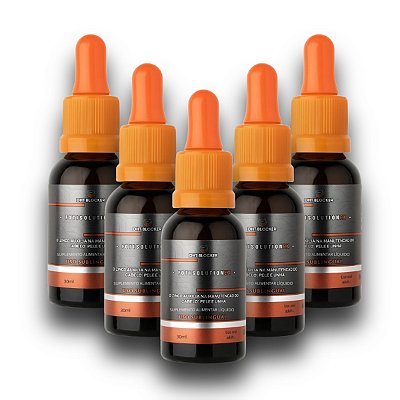 DHT Blocker 30ml - Kit com 5 Frascos