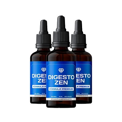 Digestozen 30ml - Kit com 3 Frascos