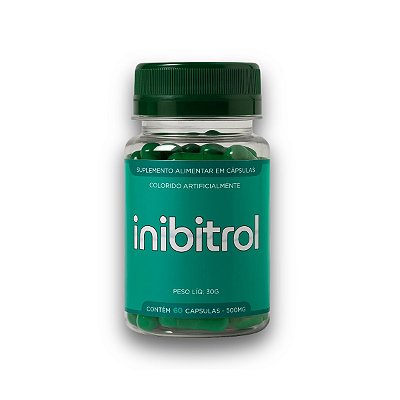Inibitrol 60 Cápsulas: Fórmula Natural para Redução de Fome