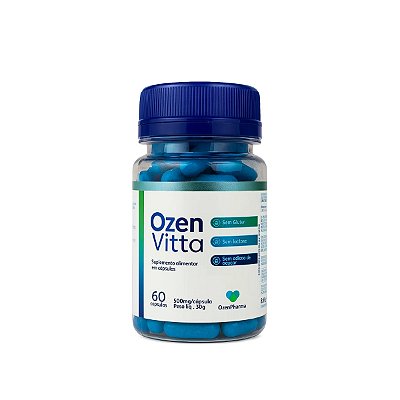 OzenVitta 60 Cápsulas: Novo Suplemento Natural para Saúde Bem-Estar