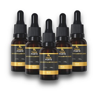 Tada Forte 30ml - Kit com 5 Frascos