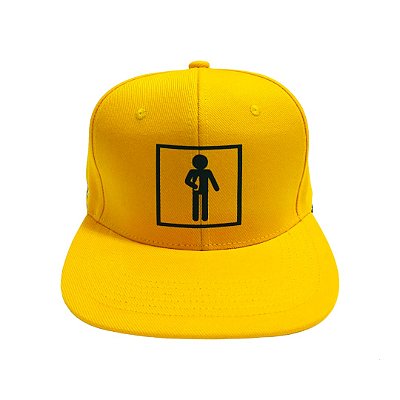 boné aba reta amarelo DRUNK - FINDI®