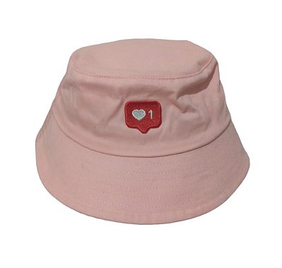 Chapéu bucket rosa LIKE - FINDI®