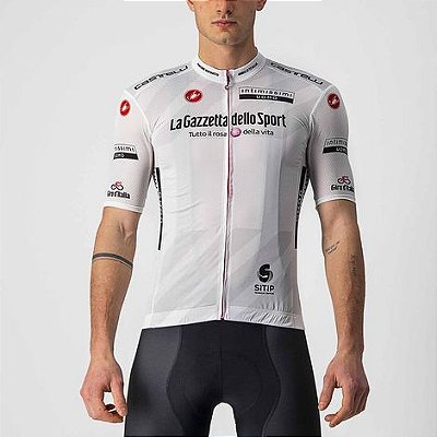 CAMISA CASTELLI MEN GIRO 104 COMPETIZIONE - WHITE/TAM -L