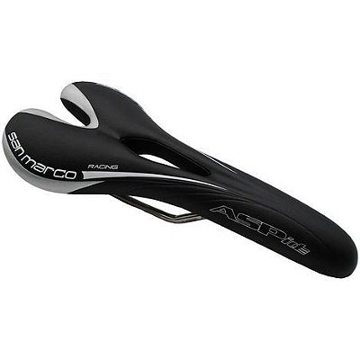 SELIM SELLE SAN MARCO ASPIDE RACING PRETO MICROFEEL XSILITE RAIL