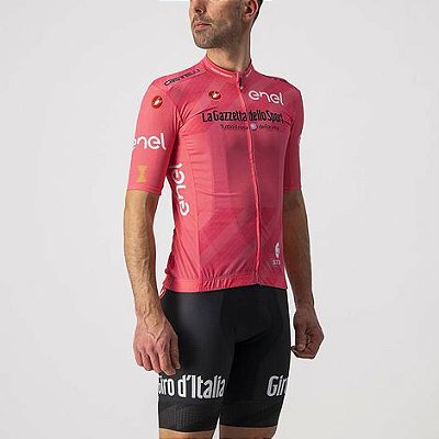 CAMISA CASTELLI MEN - GIRO 104 COMPETIZIONE - ROSA GIRO