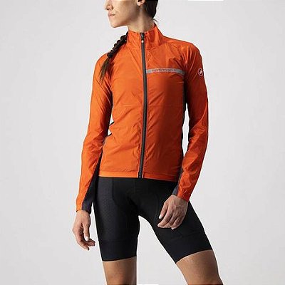 JAQUETA CASTELLI WOMEN - SQUADRA STRETCH - FIERY RED/TAM. M
