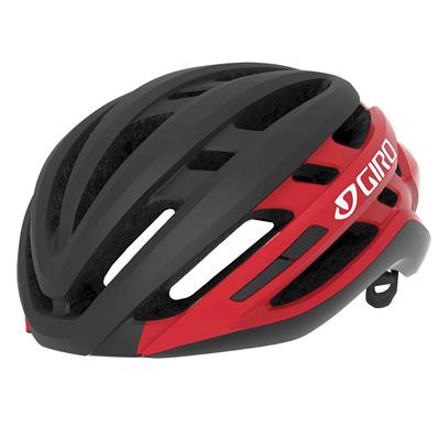 CAPACETE GIRO AGILIS PRETO VERMELHO