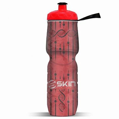 GARRAFA ISOTÉRMICA SKIN DNA 710ML VERMELHA