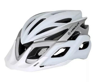 CAPACETE ABSOLUTE WILD FLASH BCO/PRA