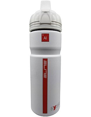 CARAMANHOLA ELITE ALUMINIO SYSSA BRANCA 750ML