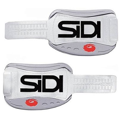 FIVELA SIDI P/ SAPATILHA SOFT INSTEP 2 REF 46 BRANCA/PRATA
