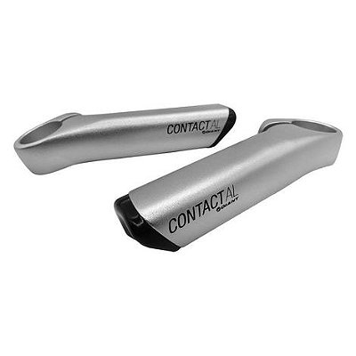 BAR END GIANT ALUMINIO CONTACT PRATA