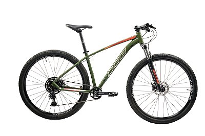 BICICLETA OGGI BIG WHEEL 7.0 2026 - VERDE/LARANJA - ESTA BIKE TEM COM 14 MESES DE SEGURO GRATIS