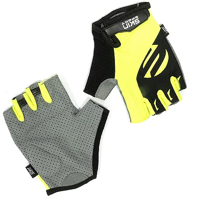 LUVA SKIN SPORT RACE II - AMAR/PRETO