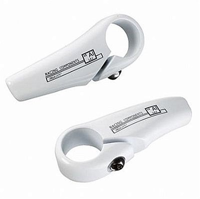 Bar end Giant Ergonômico 82mm Branco