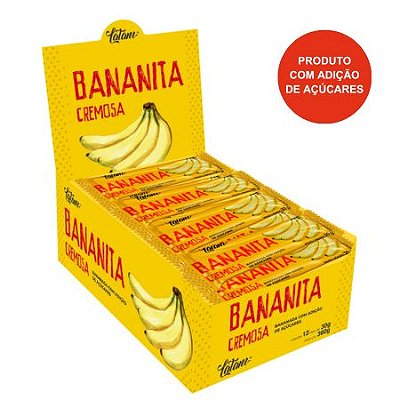 Bananita - Bananinha com Açúcar 360g Tradicional (12uni. de 30g cada) - Latam
