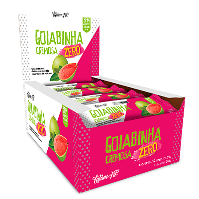 Goiabinha Zero Açúcar 264g (12 uni. de 22g cada) - Latam Fit