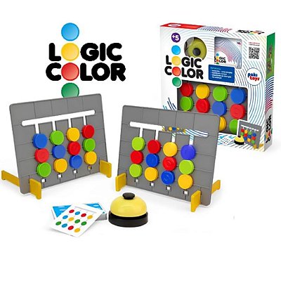 Jogo Logic Color Educativo Brinquedo  PakiToys