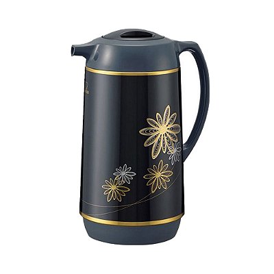 Garrafa Térmica Zojirushi 1 litro Preto e Dourado AHGB10-BN