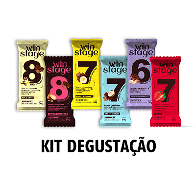 Kit Degustação Barras de Proteína WinStage