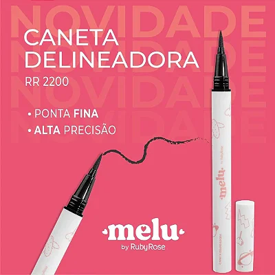 Caneta Delineadora RR2200  - Melu Ruby Rose