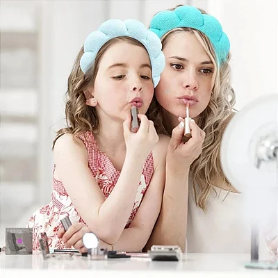 Tiara Nuvem para Skincare e Maquiagem - Marca: VIVAI (várias cores)
