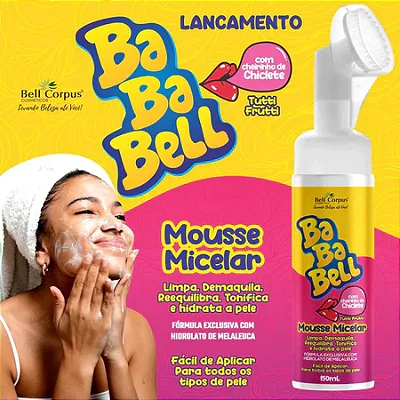 Mousse Micelar - Tutti Frutti -BabaBell 150 ml