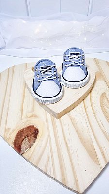 TÊNIS CANO BAIXO AZUL CLARO