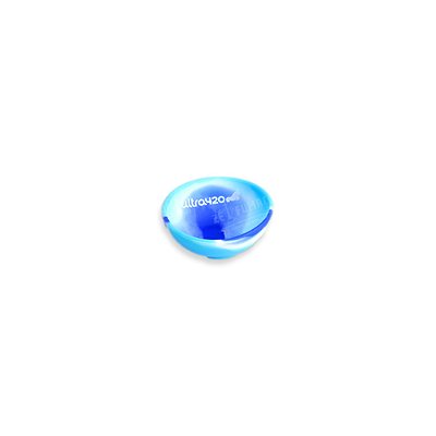 Cuia de Silicone Mini Ultra420 - Mix Azul Branco