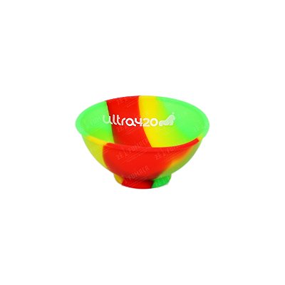 Cuia de Silicone Ultra420 - Mix Vermelho Amarelo Verde