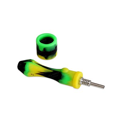 Coletor de Néctar Silicone - Mix Preto Verde Amarelo