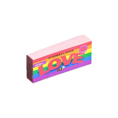Piteira de Papel LOVE LGBTQIA+ (Large) - Bros