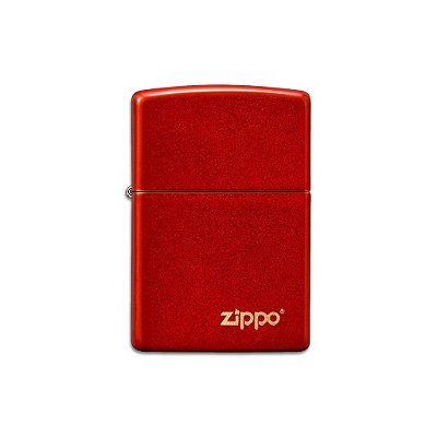 Isqueiro Zippo - Classic Metallic Red Zippo Logo
