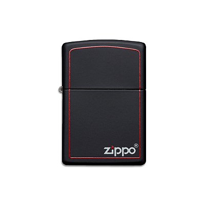 Isqueiro Zippo - Classic Black and Red Zippo