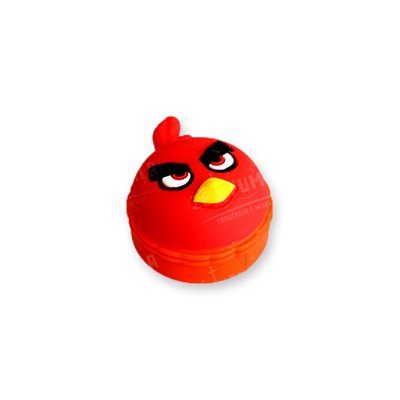 Slick Container Angry Birds 10 ml - Vermelho e Laranja