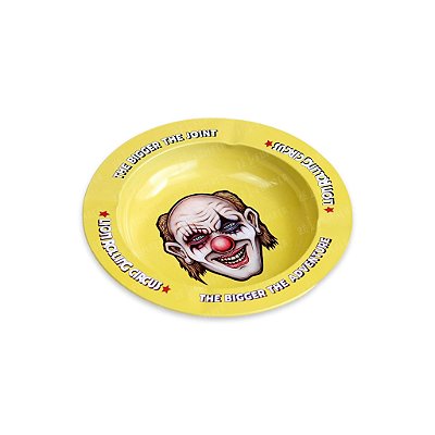 Cinzeiro de Alumínio Lion Rolling Circus - Amarelo (Edgar Allan)