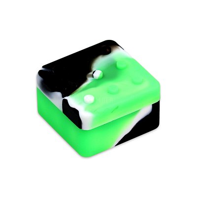 Slick Container LEGO 26 ml com Divisória - Preto Branco Verde