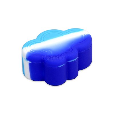 Slick Container Nuvem com Divisória 22 ml - Branco Azul