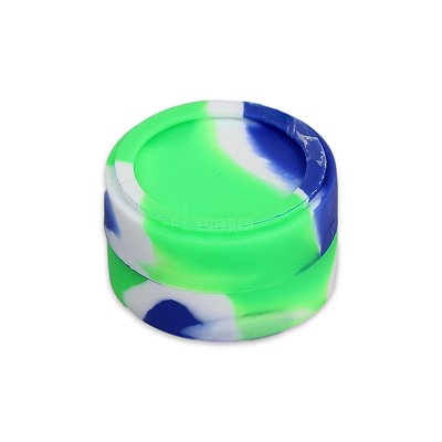 Slick Container Hermético 15 ml - Branco Azul Verde